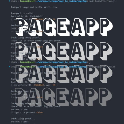 zkApp - PageApp - Berkeley Testnet